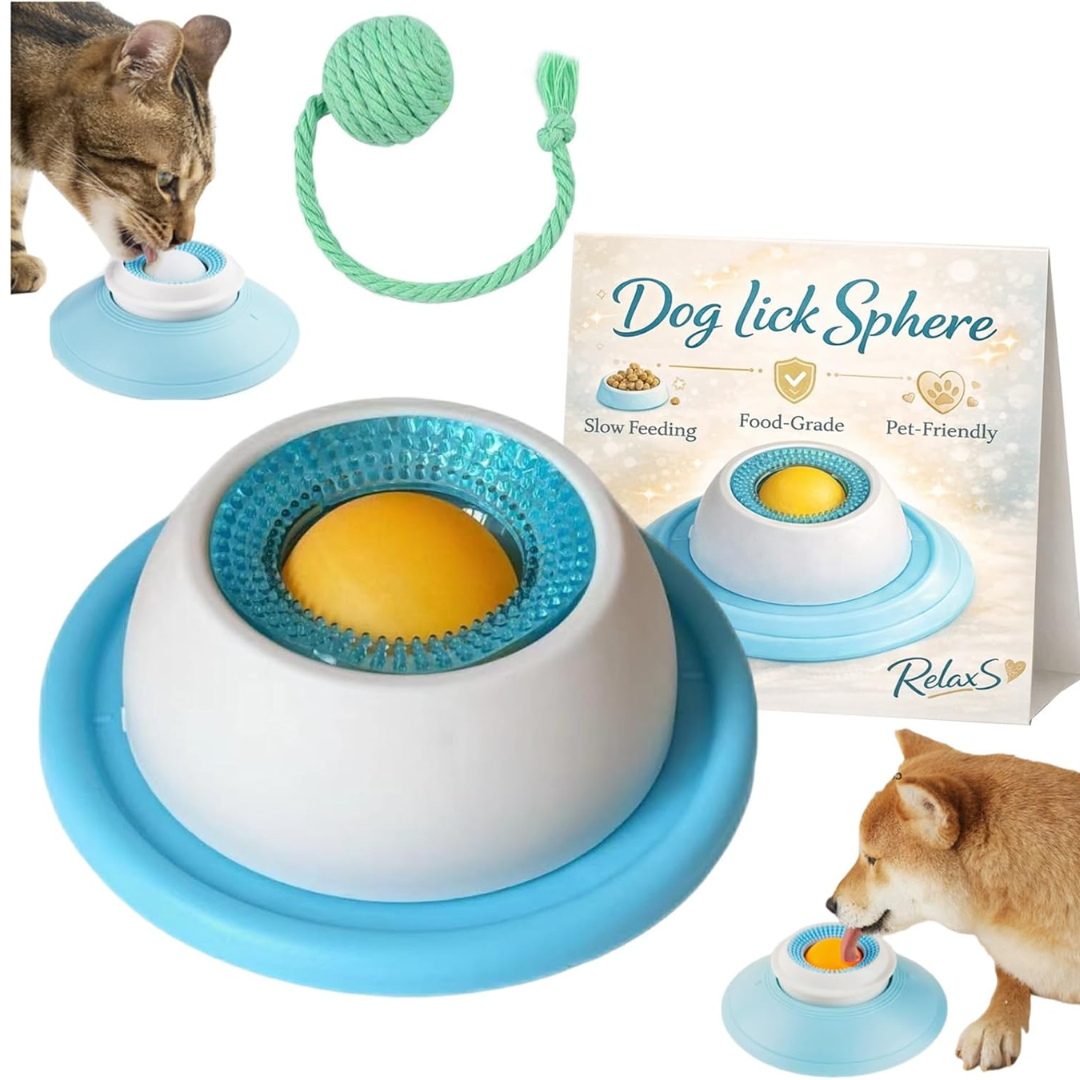 RollyPup - Comedero lento para perros y gatos ansiosos