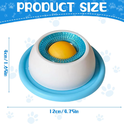 RollyPup - Comedero lento para perros y gatos ansiosos